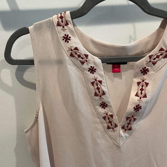 Vince Camuto Sleeveless Blouse - Picture 2 of 5